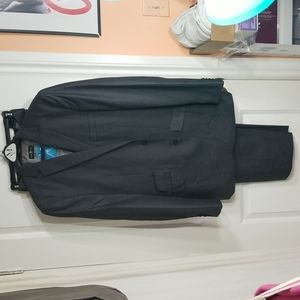 Marc Ecko 42L / 36W Badger Charcoal Suit Set